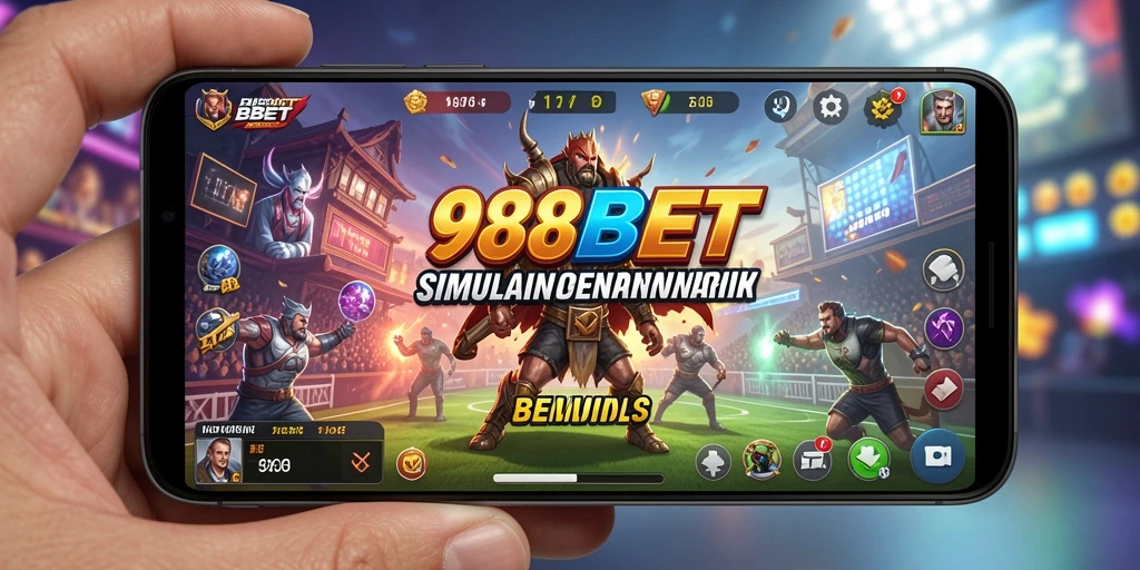 Screenshot utama 988BET menampilkan gameplay Simulation yang mendebarkan.