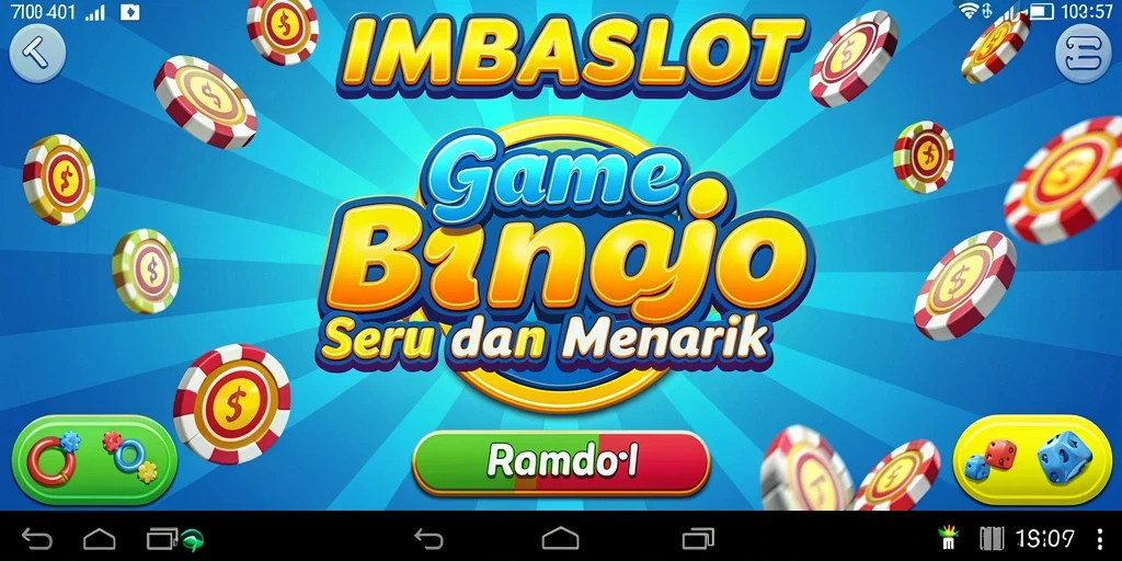 Tampilan gameplay IMBASLOT yang seru dan penuh warna.