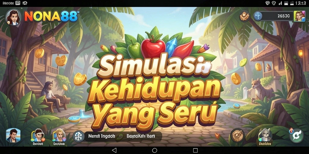 Tampilan gameplay NONA88 yang menarik dan interaktif.