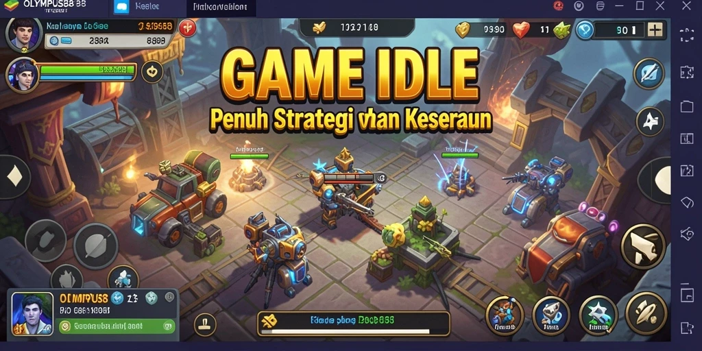 Gameplay menarik OLYMPUS88 dengan konsep Idle yang memikat.