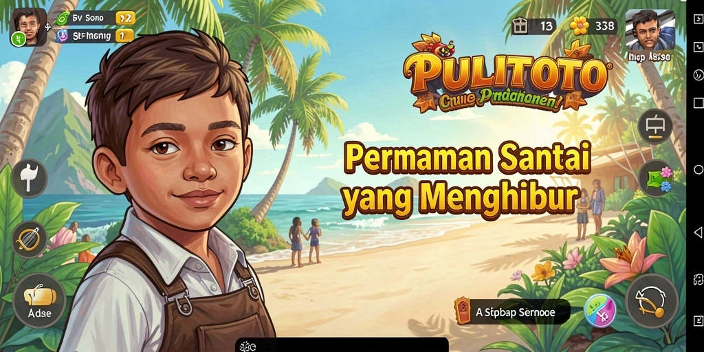 Screenshot gameplay PULITOTO yang menunjukkan keseruan permainan.