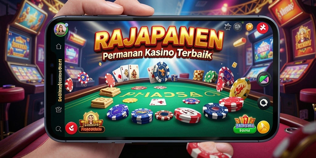 Tangkapan layar gameplay seru RAJAPANEN di Kasino.