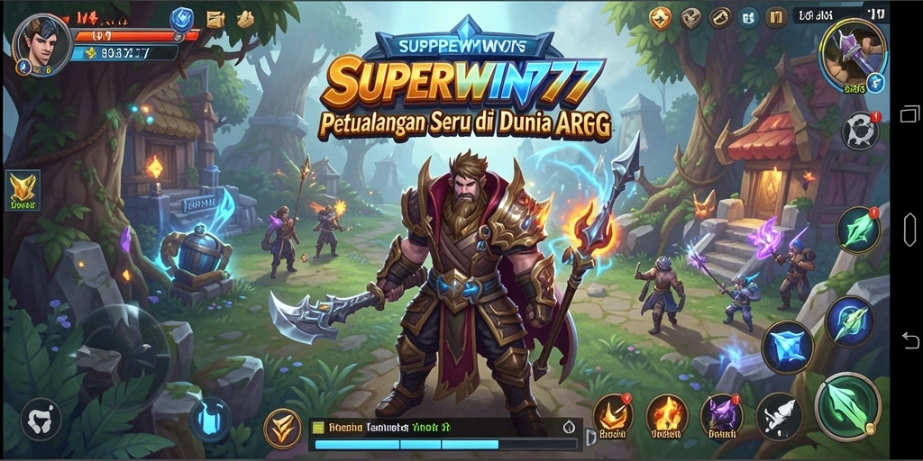 Tampilan gameplay SUPERWIN777 di dunia ARPG yang mendebarkan.
