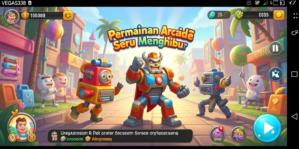 Tangkapan layar gameplay VEGAS338 yang penuh aksi dan menantang.