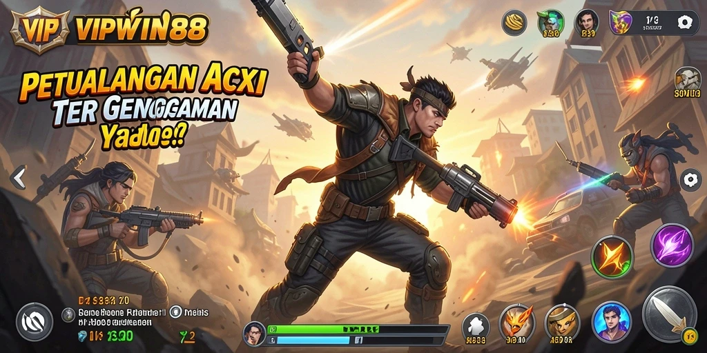 Tangkapan layar gameplay <strong>VIPWIN88</strong> menampilkan aksi seru dan grafis menakjubkan.